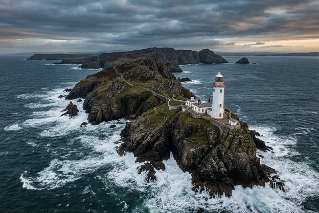 Aerial lighthouse