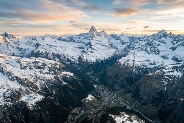 Aerial landscape